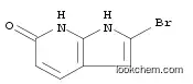 Molecular Structure of 1198416-34-0 (6H-Pyrrolo[2,3-b]pyridin-6-one, 2-bromo-1,7-dihydro-)